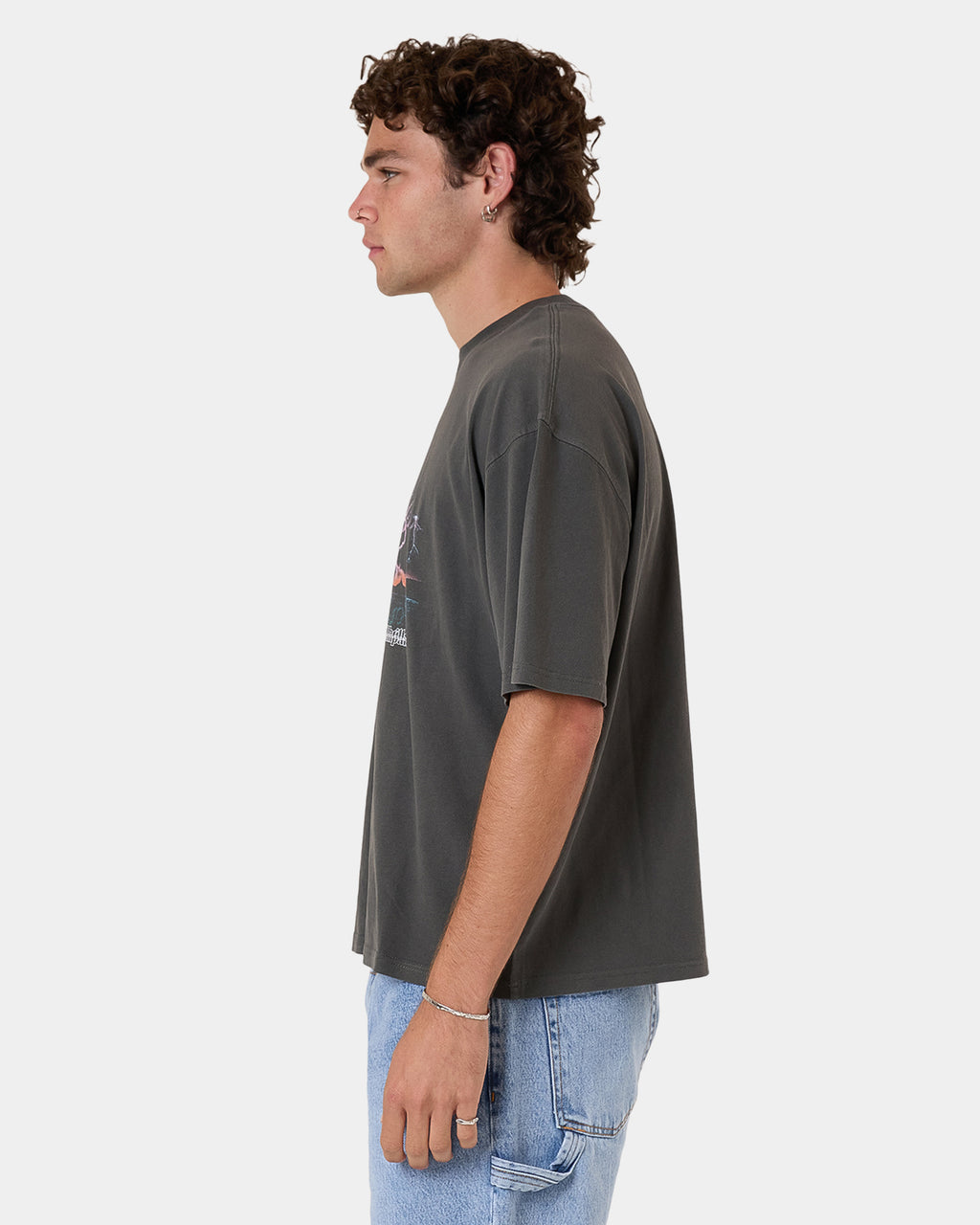 Mens Scorpion Ridge Box Fit Oversize T-Shirt