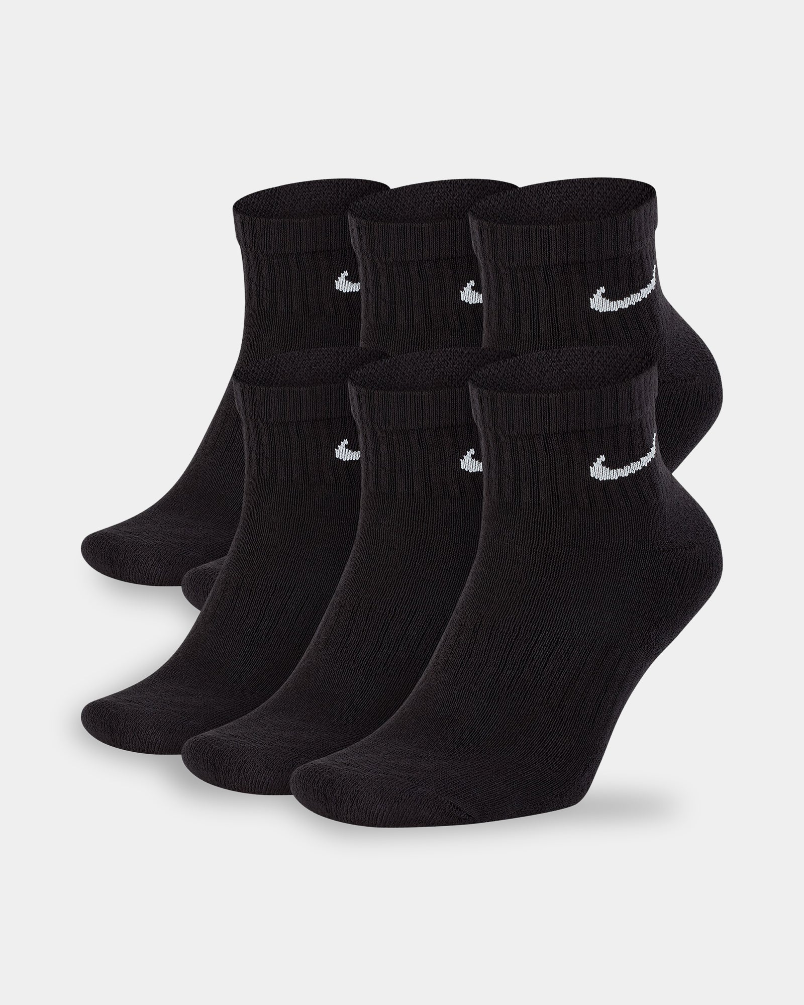 Everyday Cushioned 6 Pack Ankle Socks