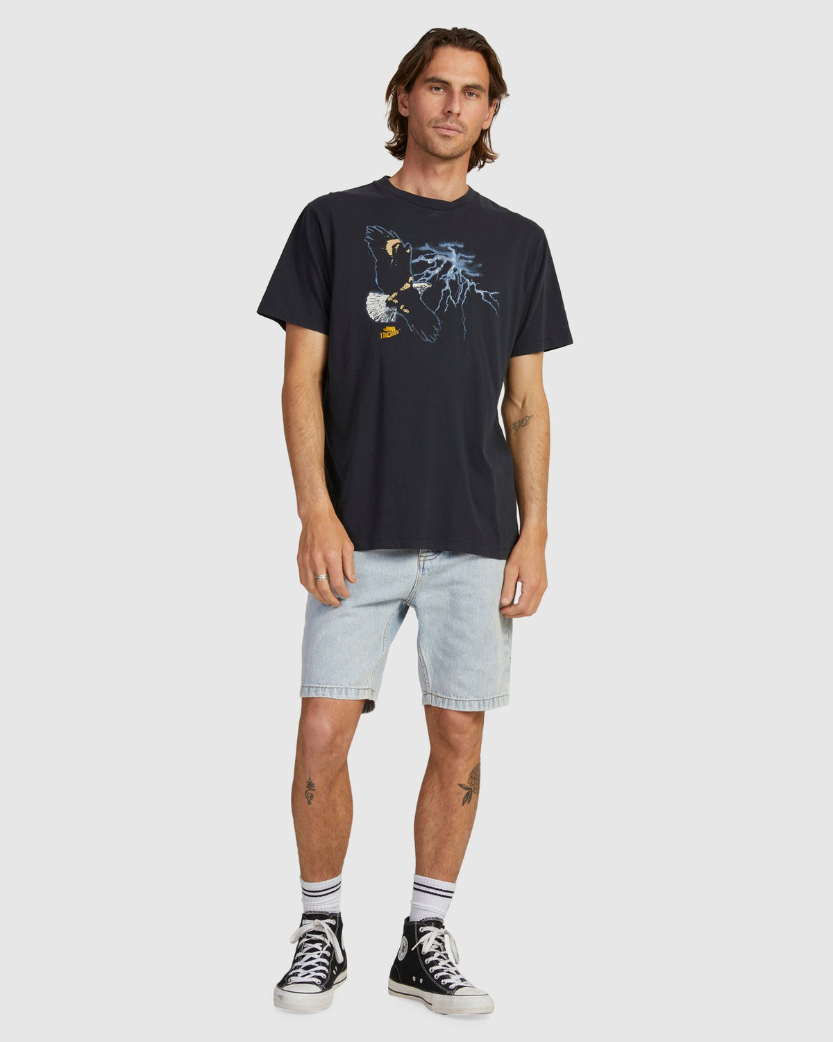 MENS THRILLS HIGH LIFE MERCH FIT T-SHIRT