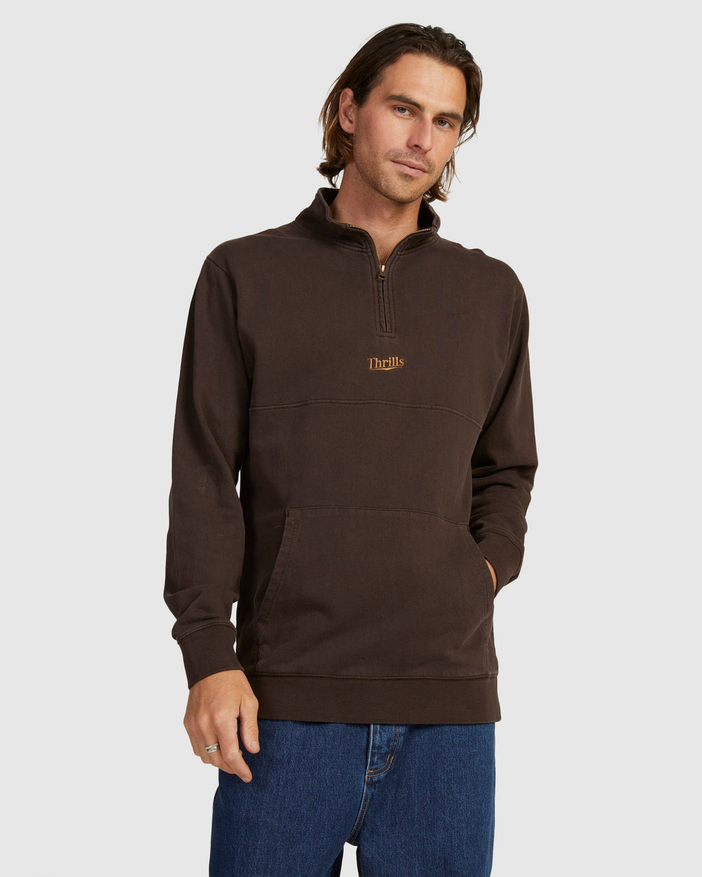 MENS TIME THRILLS QUARTER ZIP