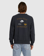 MENS THRILLS HIGH LIFE SLOUCH FIT CREW NECK