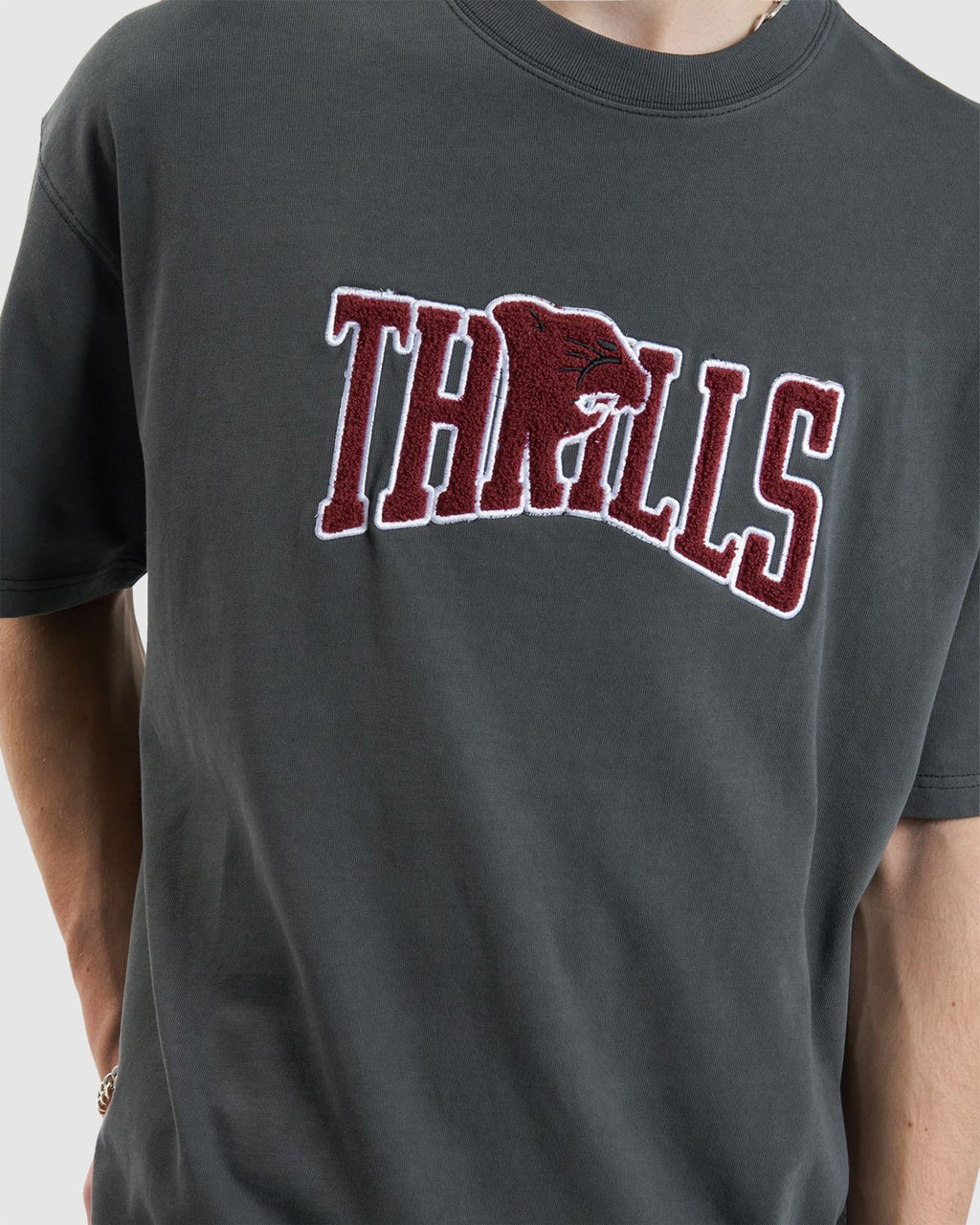 MENS STAND FIRM BOX FIT OVERSIZE T-SHIRT