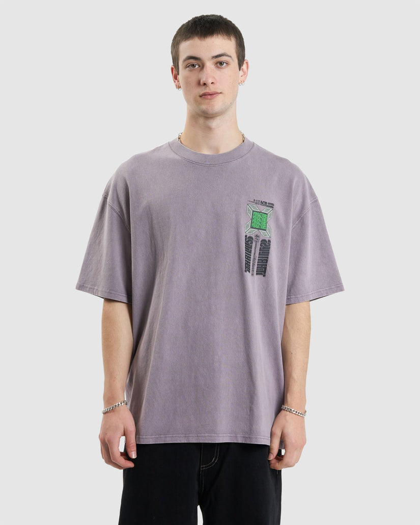 MENS VIBRATIONS BOX FIT OVERSIZE T-SHIRT