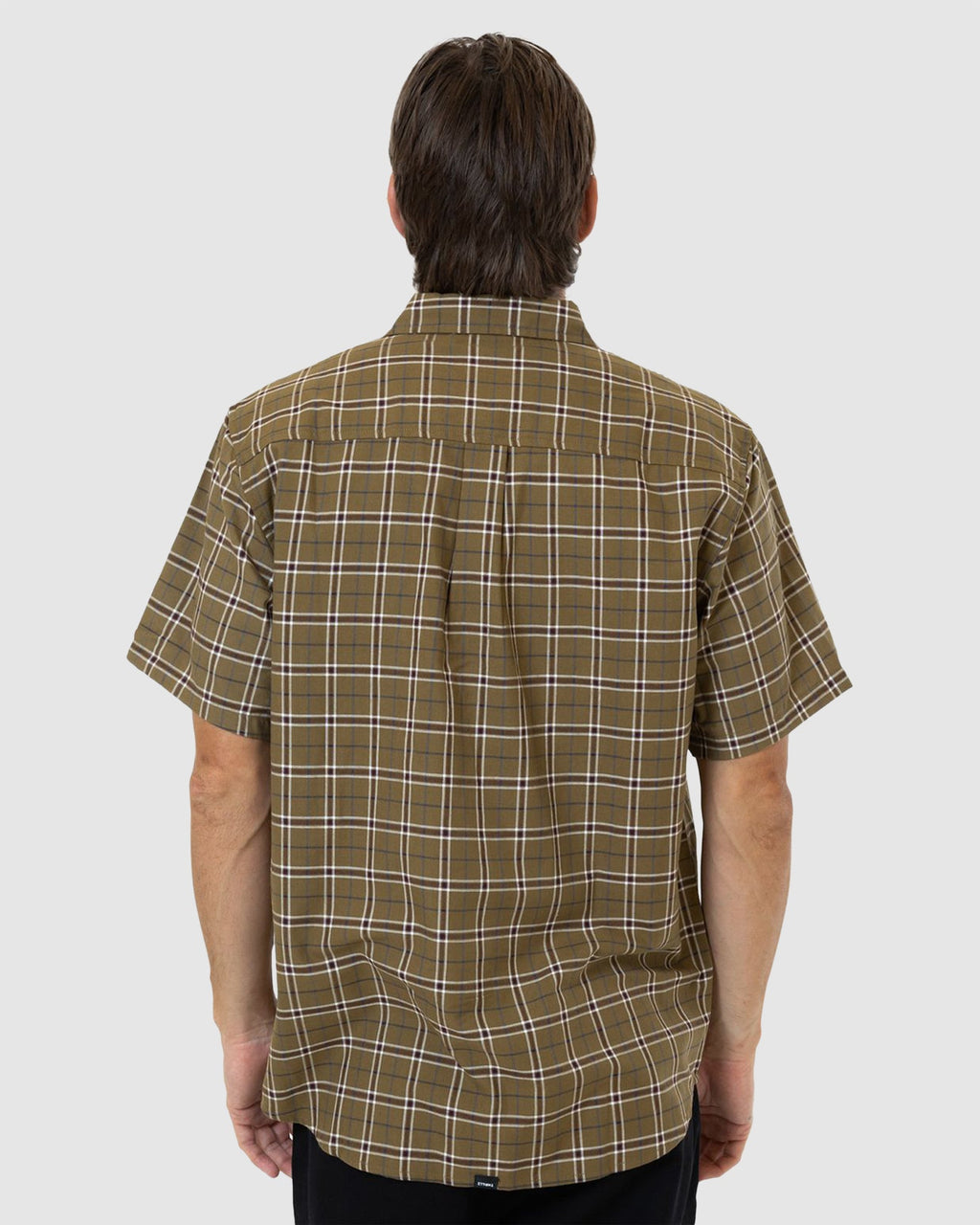 MENS STEADFAST CHECK SHORT SLEEVE SHIRT