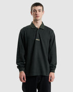 Mens Secret Garden Rugby Polo Long Sleeve Shirt