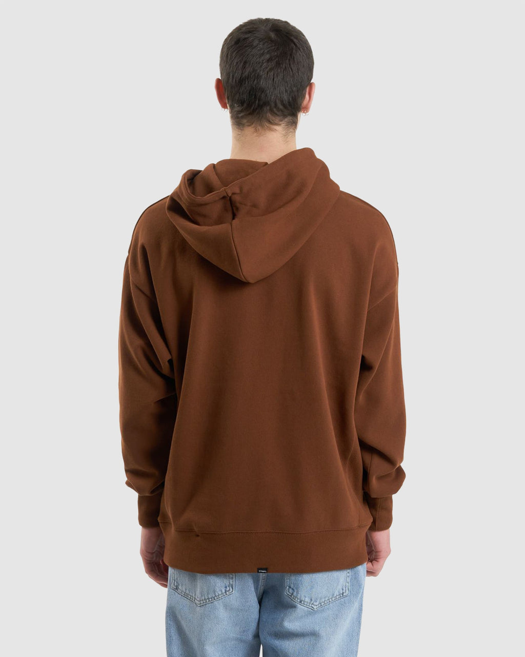 MENS MINIMAL SLOUCH PULLOVER HOODIE