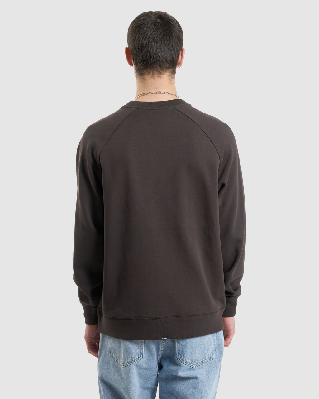 MENS LINKED OVERSIZE RAGLAN CREW