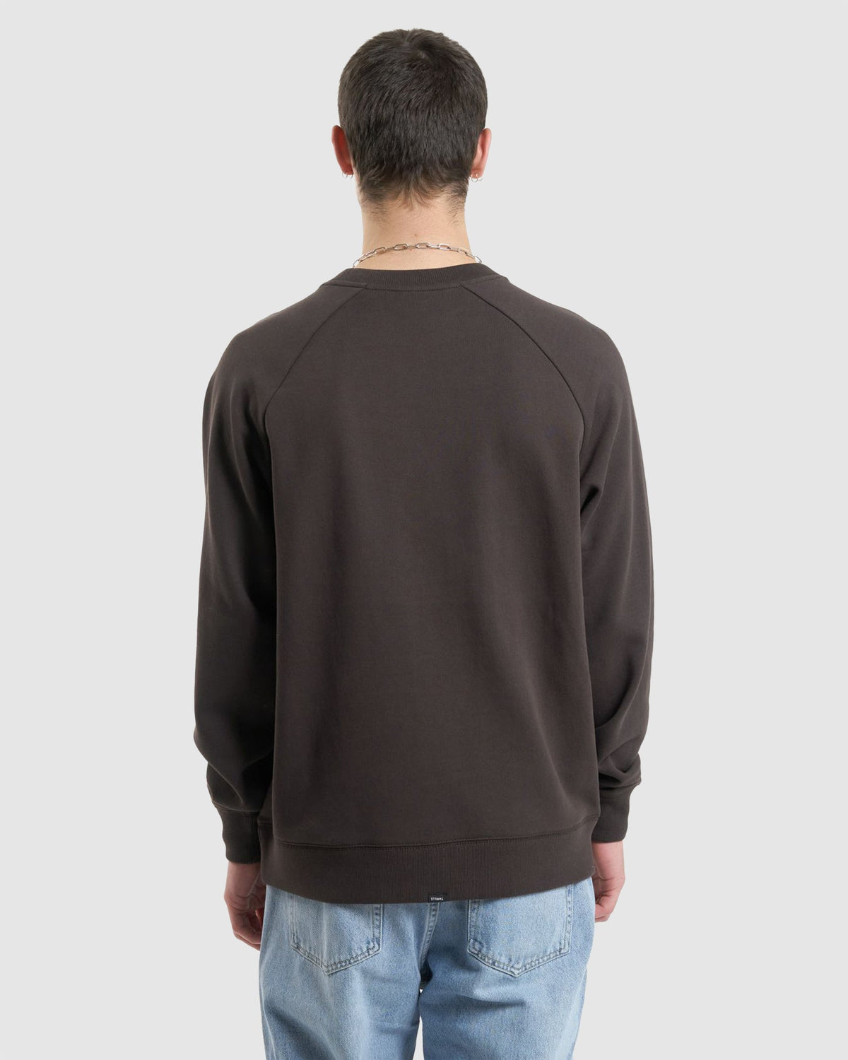 MENS LINKED OVERSIZE RAGLAN CREW