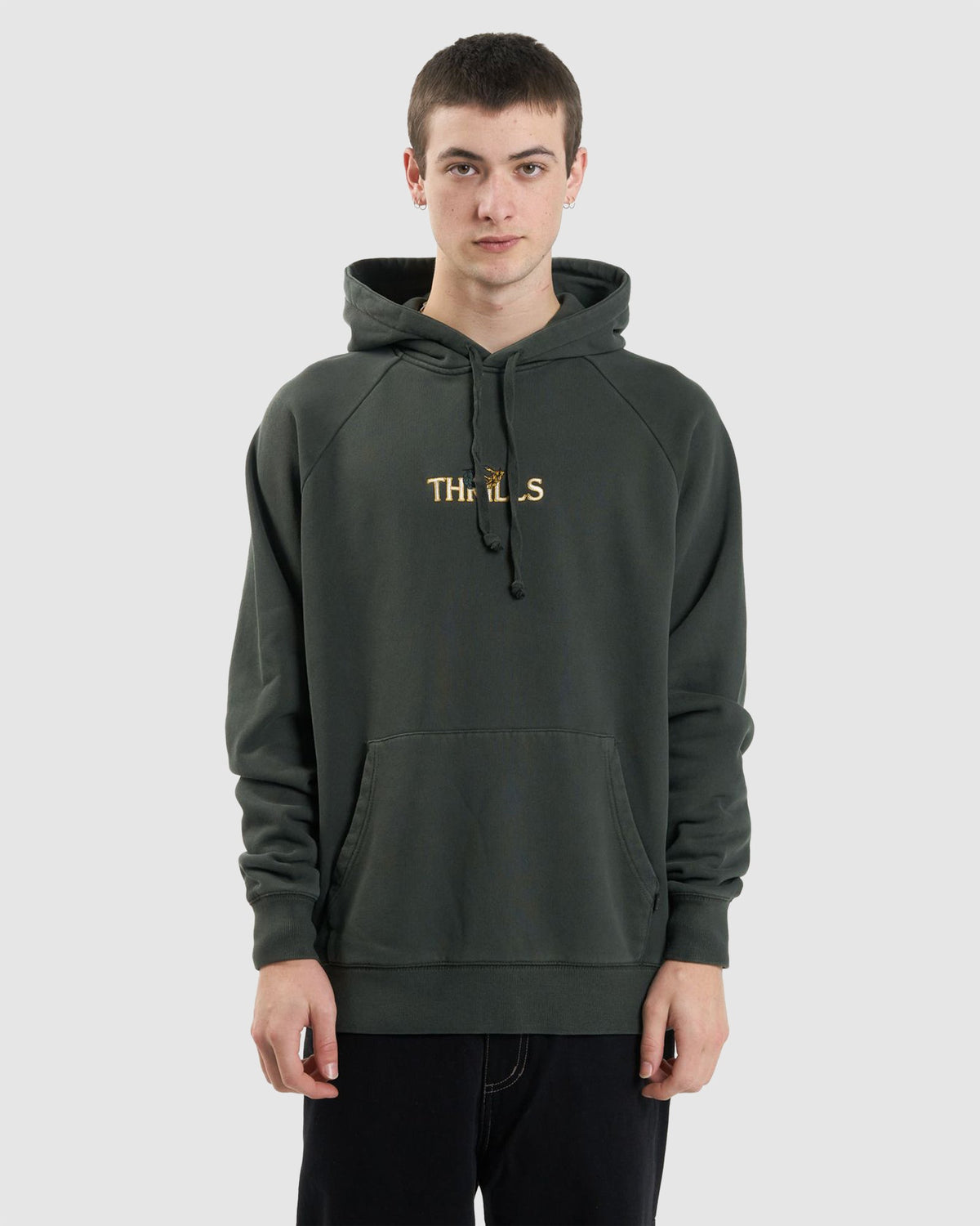 MENS SECRET GARDEN RAGLAN PULLOVER HOODIE