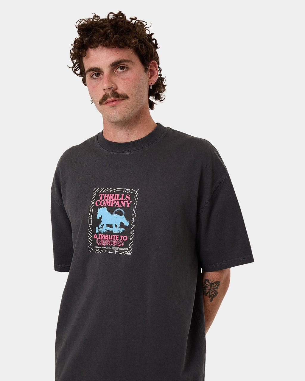 Mens Chain Of Formation Oversized T-Shirt