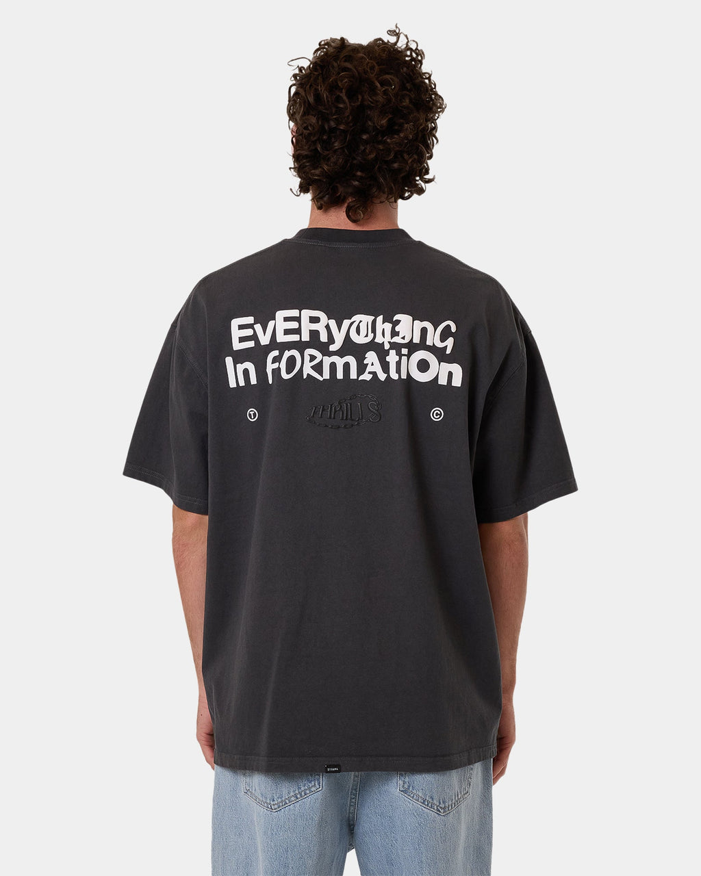 Mens Chain Of Formation Oversized T-Shirt