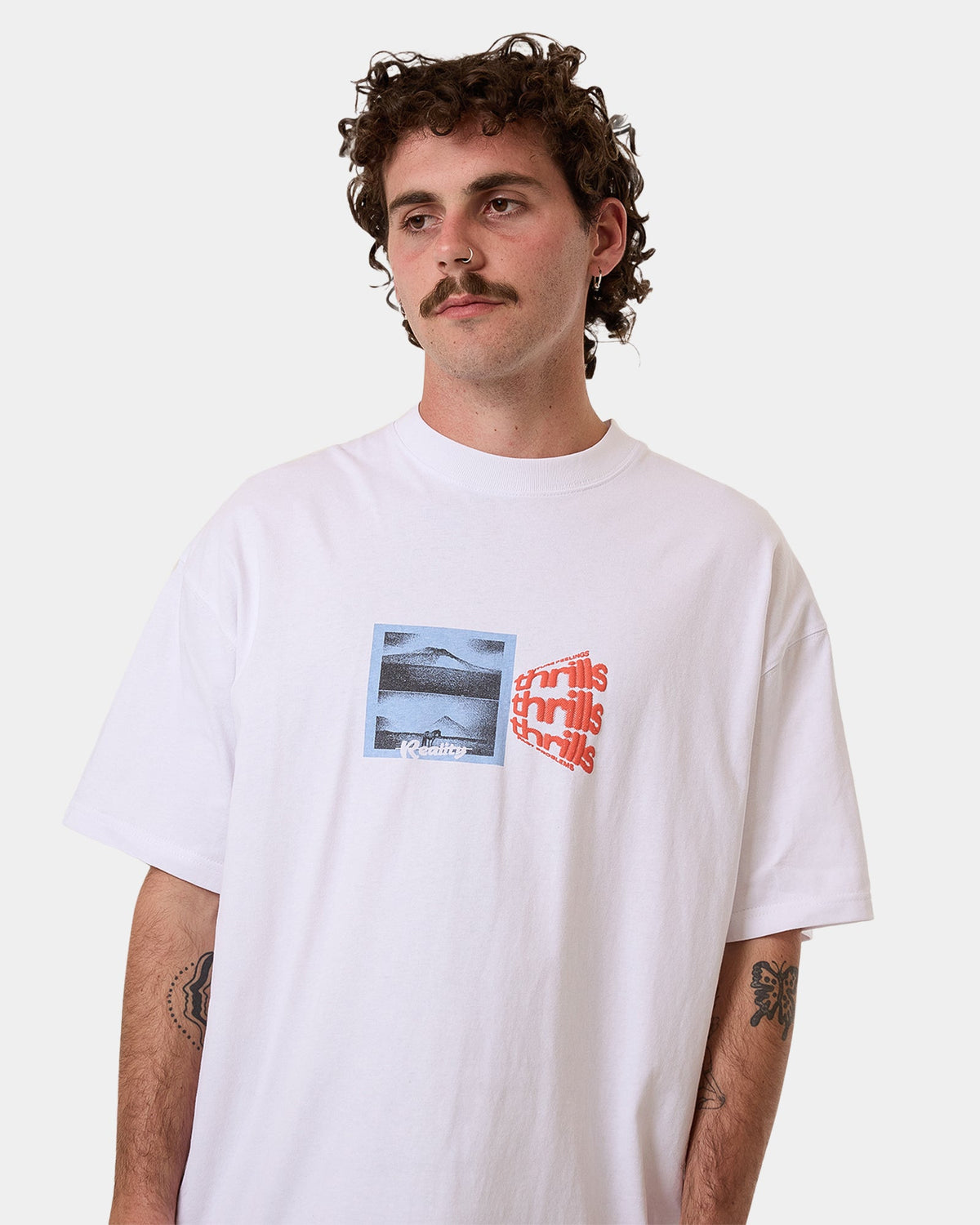 Mens Dream Reality Box Fit Oversized T-Shirt