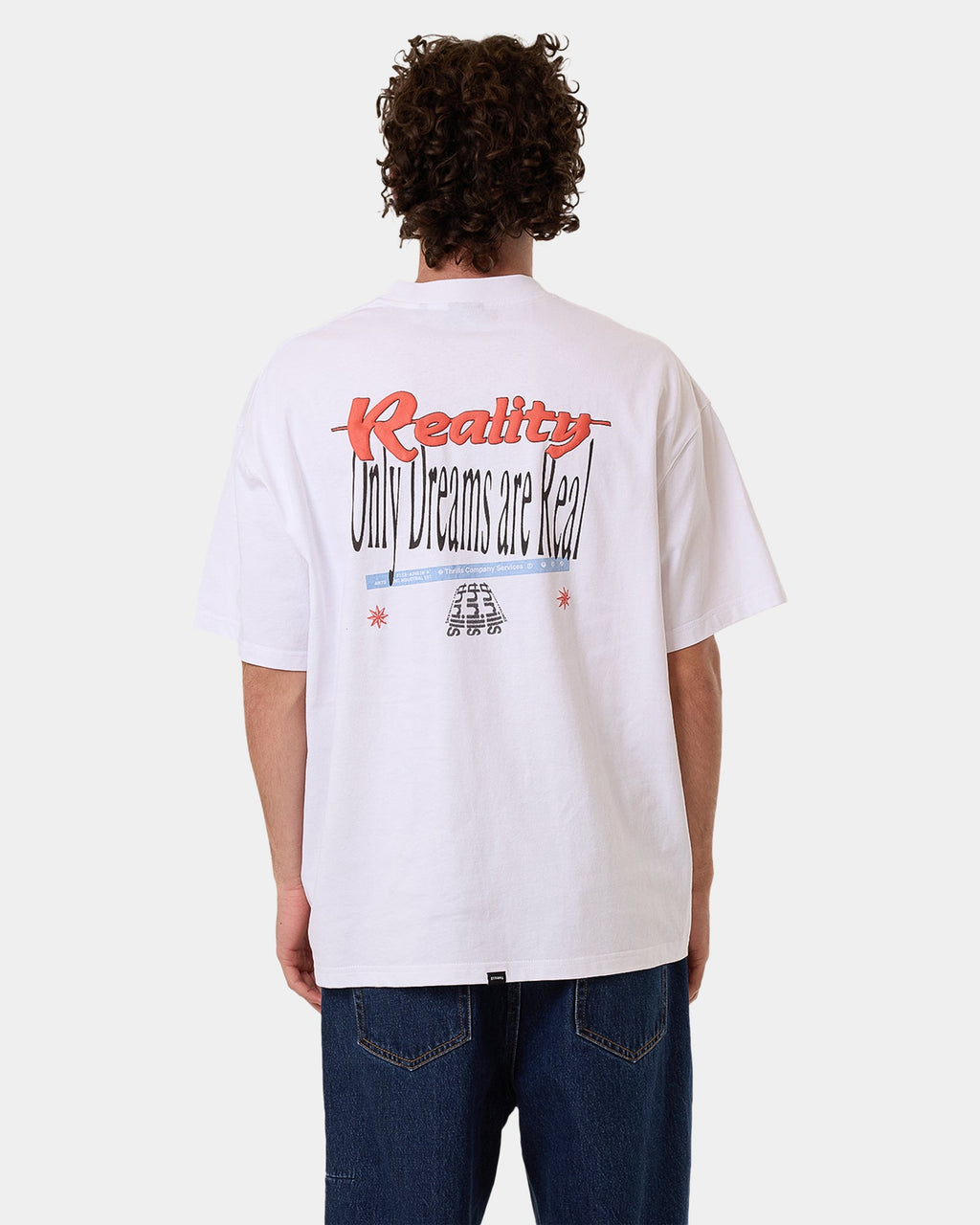 Mens Dream Reality Box Fit Oversized T-Shirt