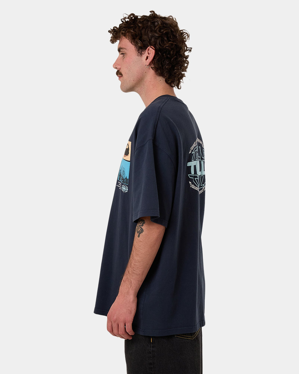 Mens Chaotic State Box Fit T-Shirt