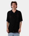 Mens Still Life Bowling Short Sleve Shirt