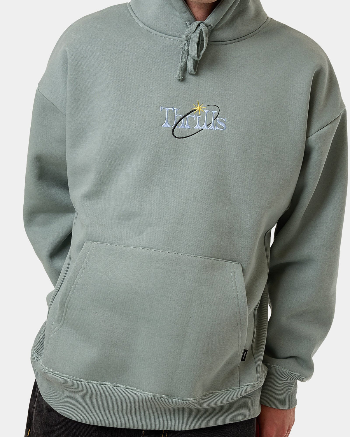 Mens Ambient Connections Slouch Pullover Hoodie