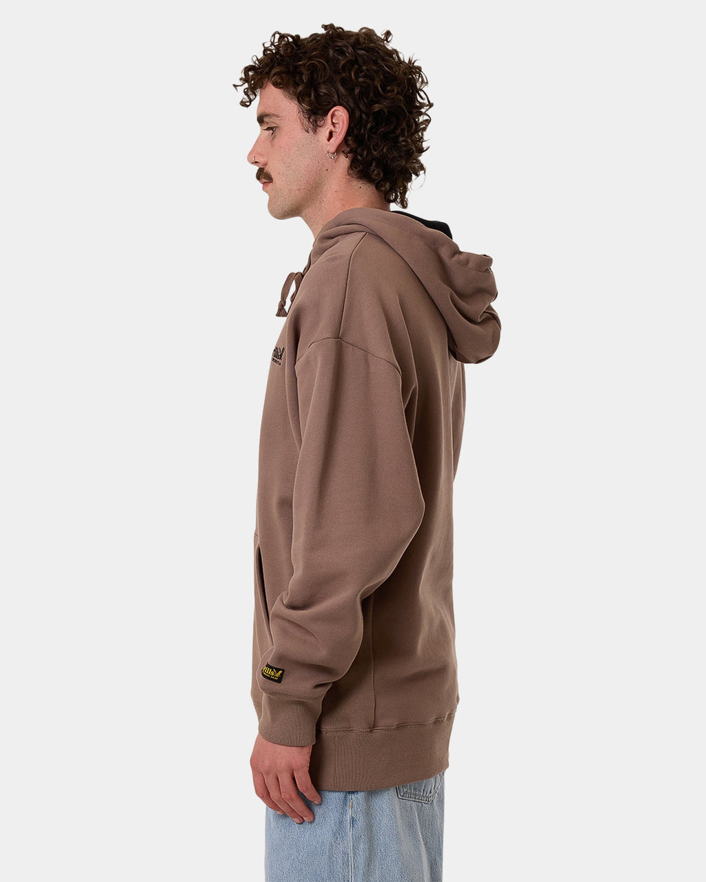 Mens Thrills Union Slouch Pullover Hoodie