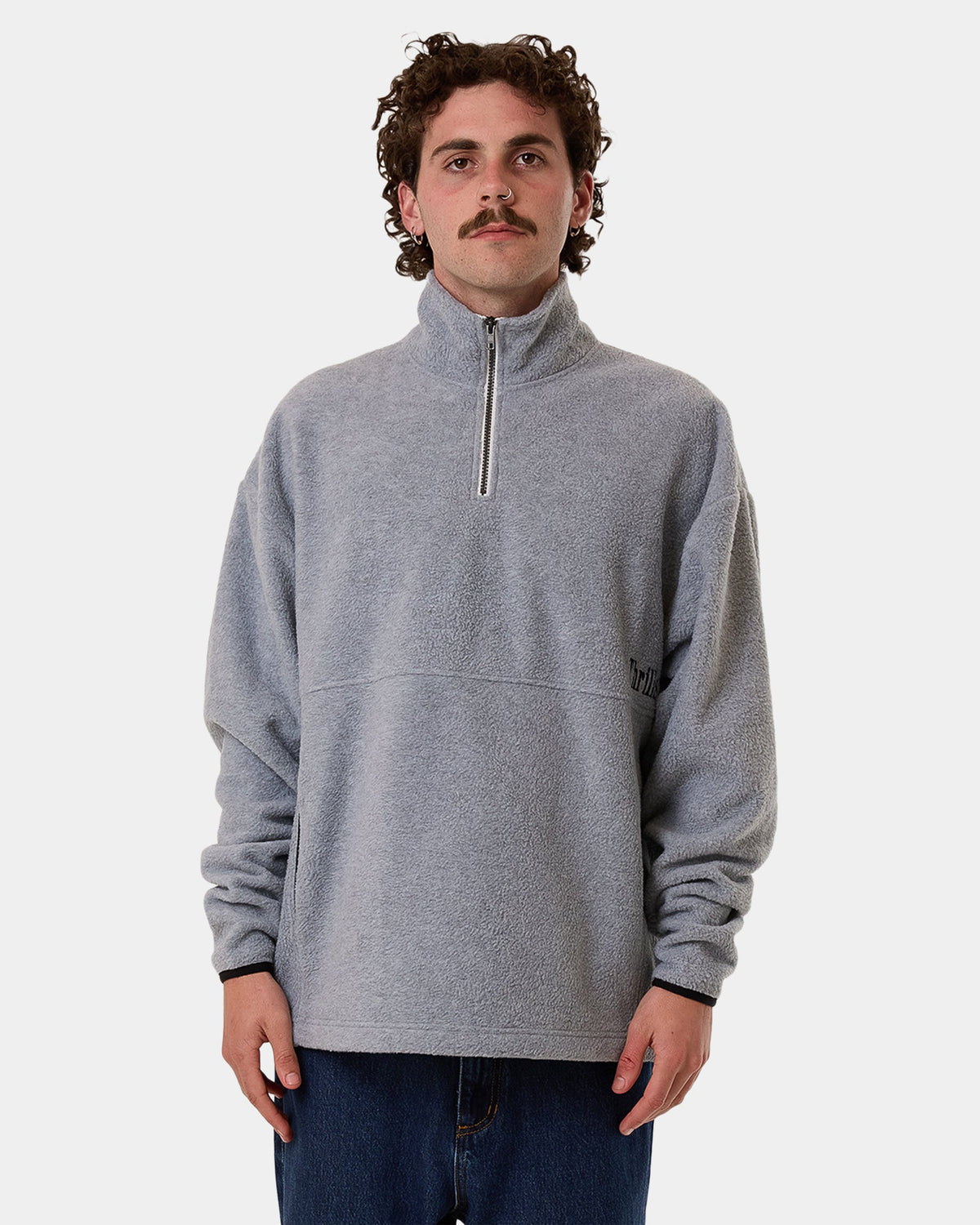 Mens on The Range Quarter Zip Pullover Sweatshirt