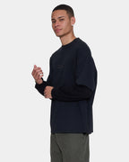 Mens Web Of Deceit Layer Box Crop Long Sleeve T-Shirt