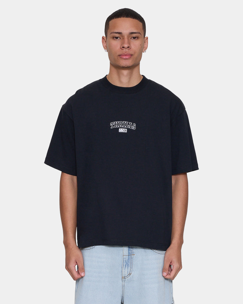 Mens Victory Embro Oversized Cropped T-Shirt