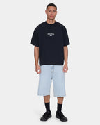 Mens Victory Embro Oversized Cropped T-Shirt