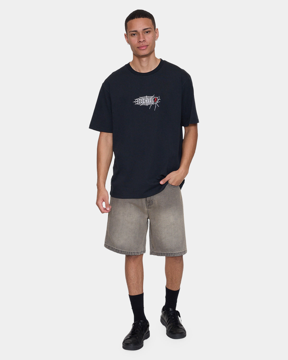 Mens Web Of Deceit Oversized Fit T-Shirt