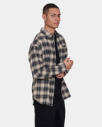 Mens Stagger Barrio Long Sleeve Flannel Shirt