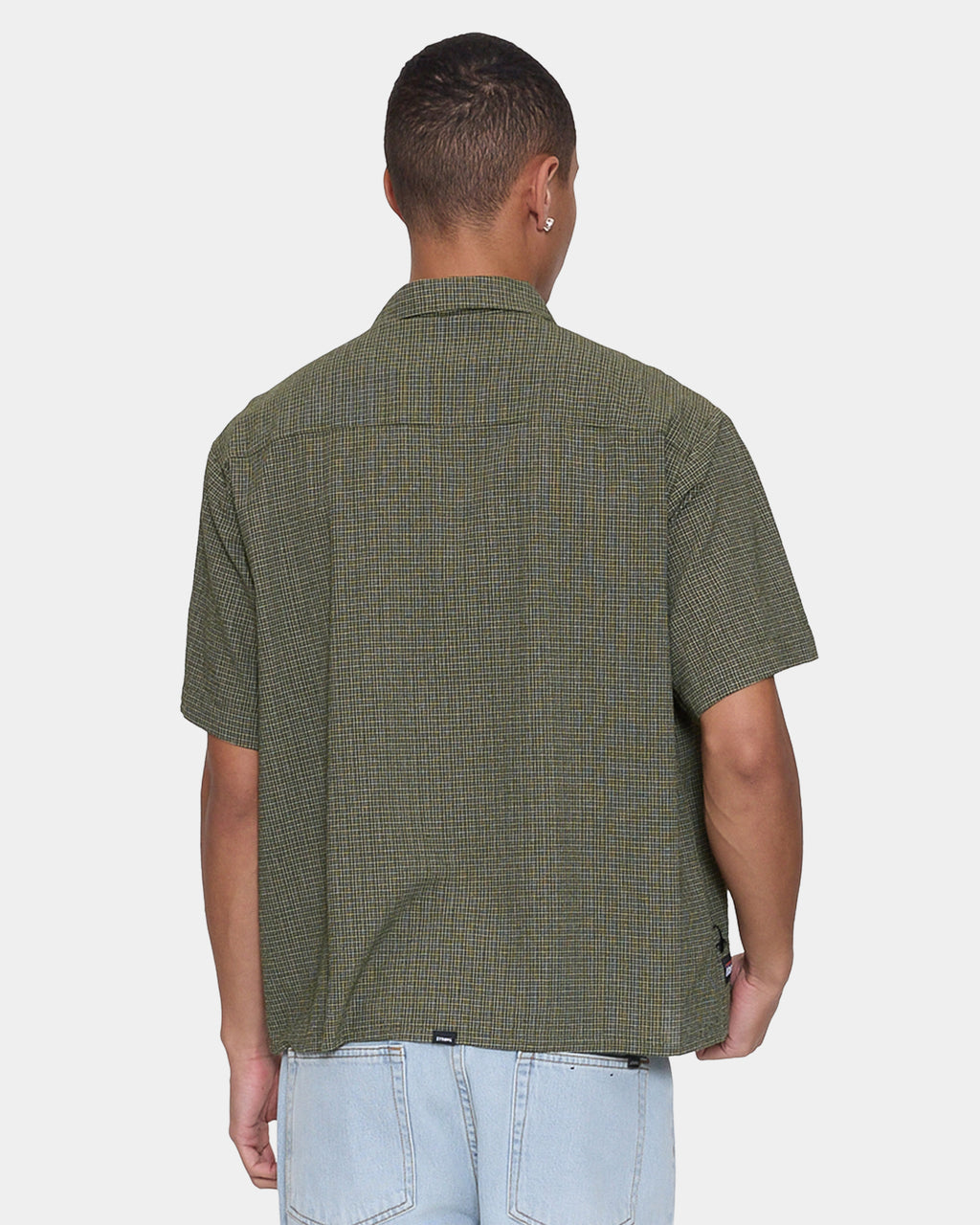 Mens Against All Odds Cropped Short Sleeve Shirt