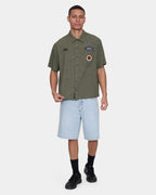 Mens Against All Odds Cropped Short Sleeve Shirt