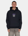 Mens Stagger Slouch Cropped Pullover Hoodie