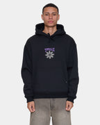Mens Stagger Slouch Cropped Pullover Hoodie