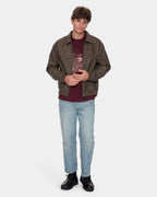 Mens Deep In The Heart Of Byron Leather Jacket