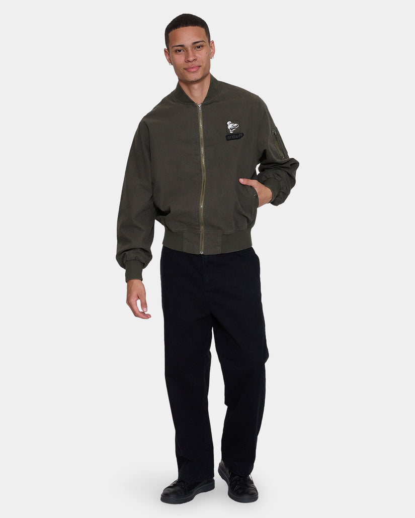 Mens Rose Brigade Bomber Jacket