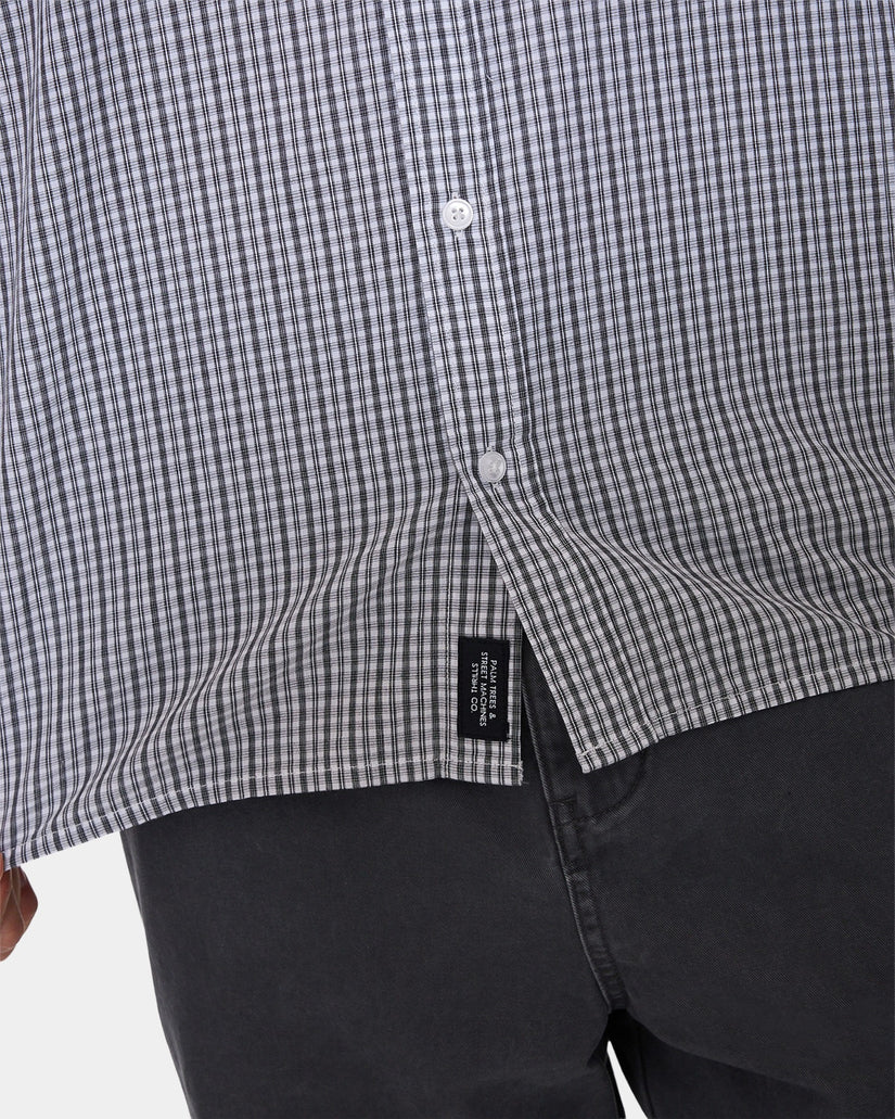 Mens Heavy Voltage Cropped Short Sleeve Shirt