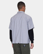 Mens Web Of Deceit Cropped Short Sleeve Shirt