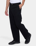 Mens Stagger Big Slacker Cropped Pants