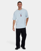 Mens Stagger Big Slacker Cropped Pants