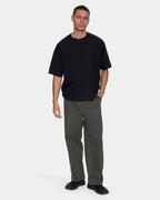 Mens Stagger Big Slacker Cropped Pants