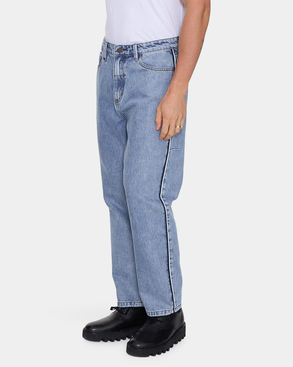 Mens Heavy Voltage Slacker Relaxed Denim Jeans