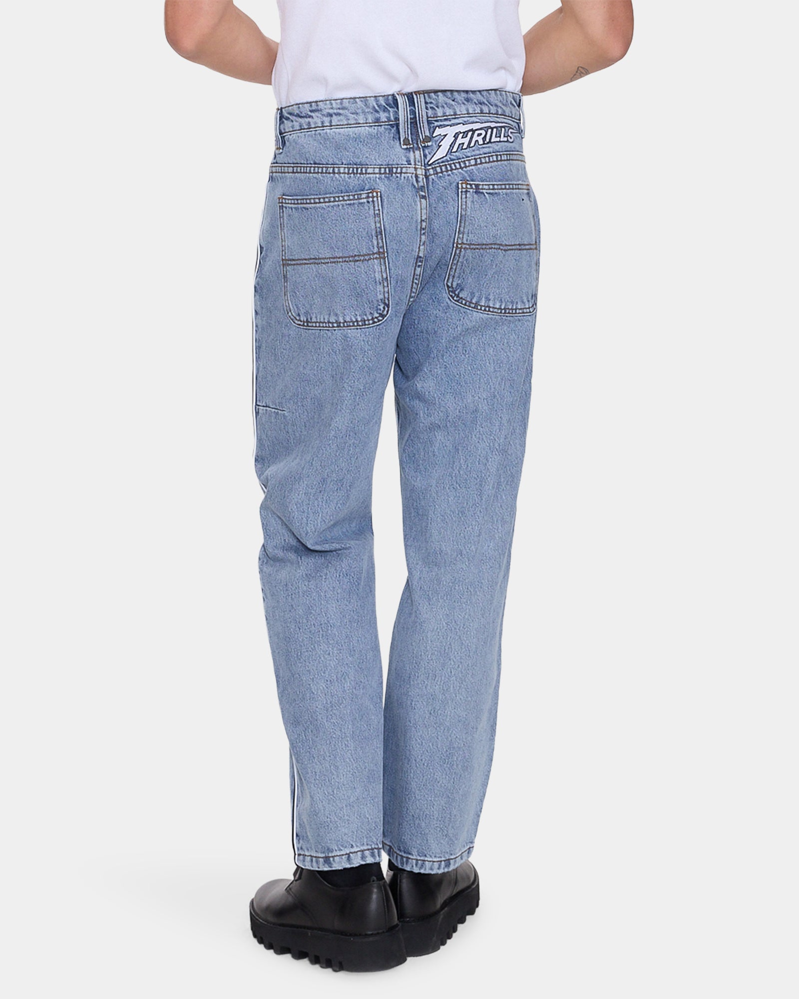 Mens Heavy Voltage Slacker Relaxed Denim Jeans