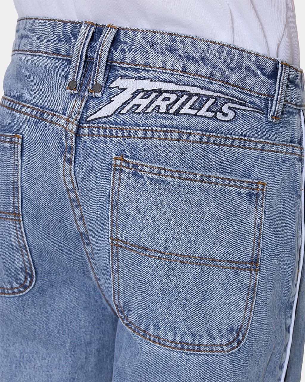 Mens Heavy Voltage Slacker Relaxed Denim Jeans