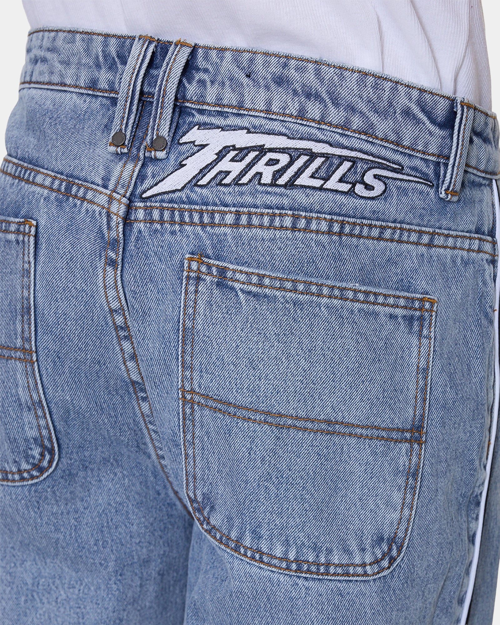 Mens Heavy Voltage Slacker Relaxed Denim Jeans