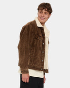 Mens Oversized Sherpa Wanderer Cord Jacket