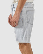 MENS DESTROYED BONES DENIM SHORTS