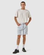 MENS DESTROYED BONES DENIM SHORTS