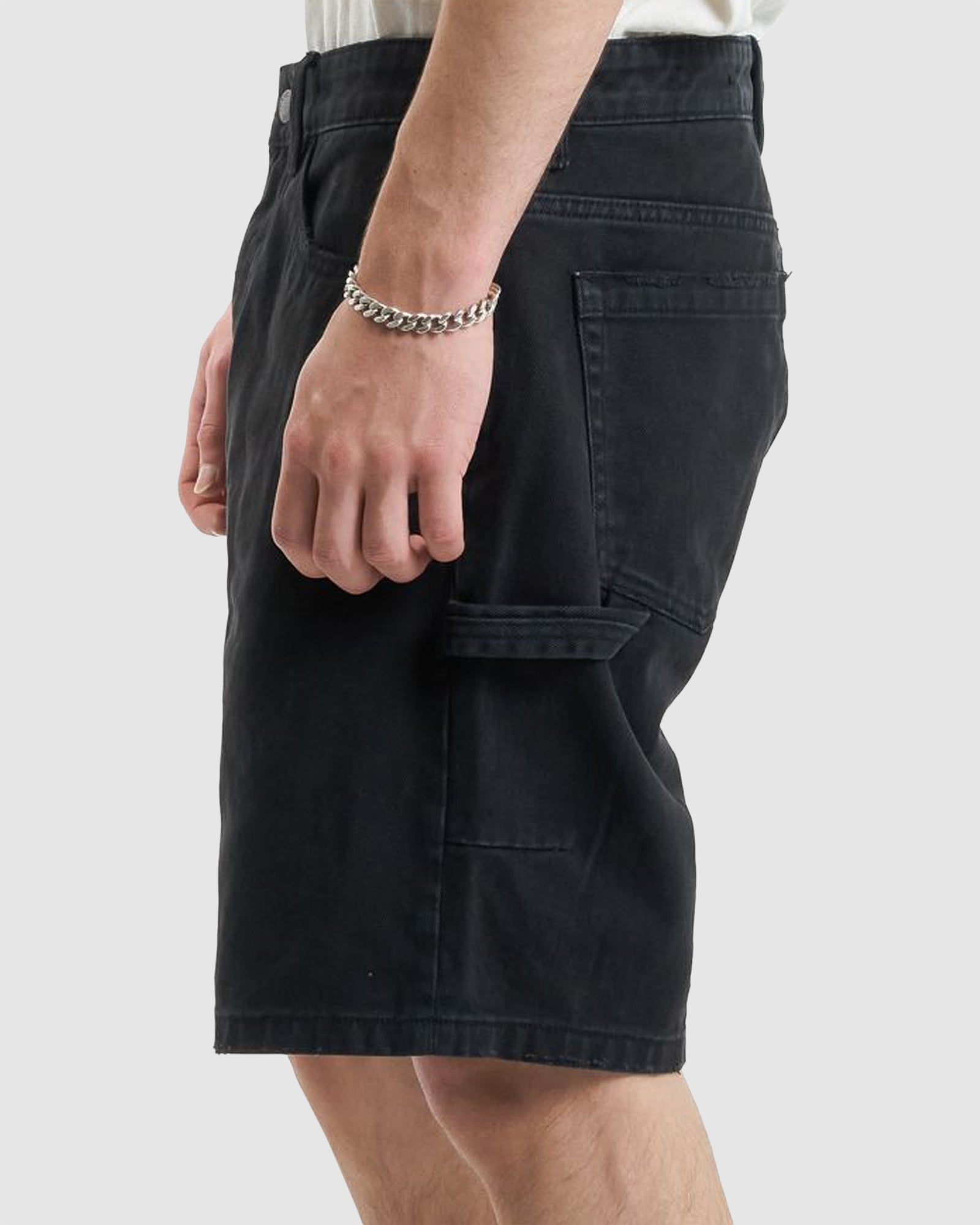 MENS SLACKER DENIM SHORTS
