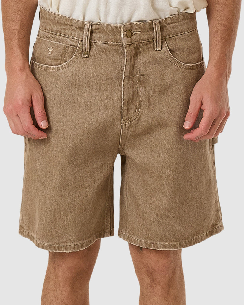 MENS SLACKER DENIM SHORTS