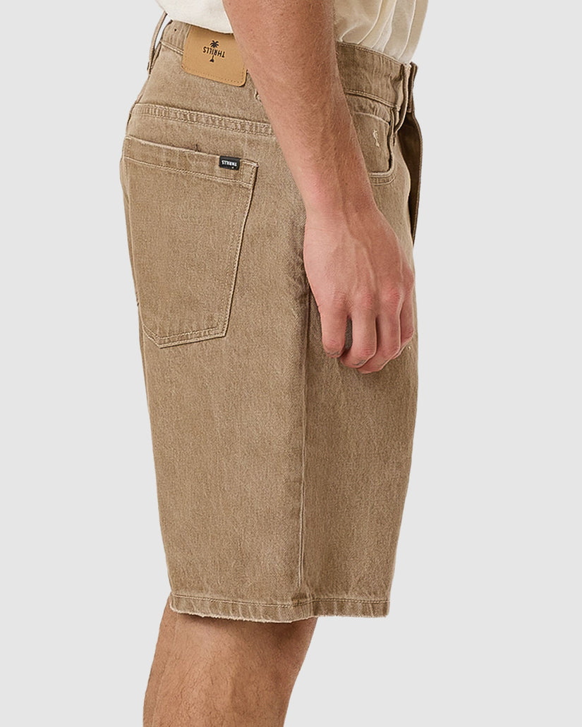 MENS SLACKER DENIM SHORTS