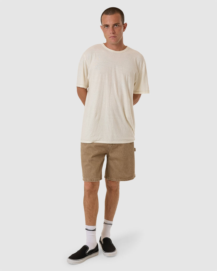 MENS SLACKER DENIM SHORTS