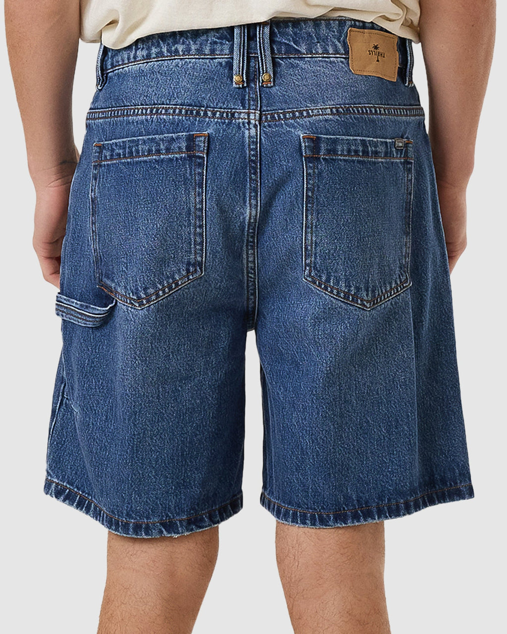 MENS SLACKER DENIM SHORTS